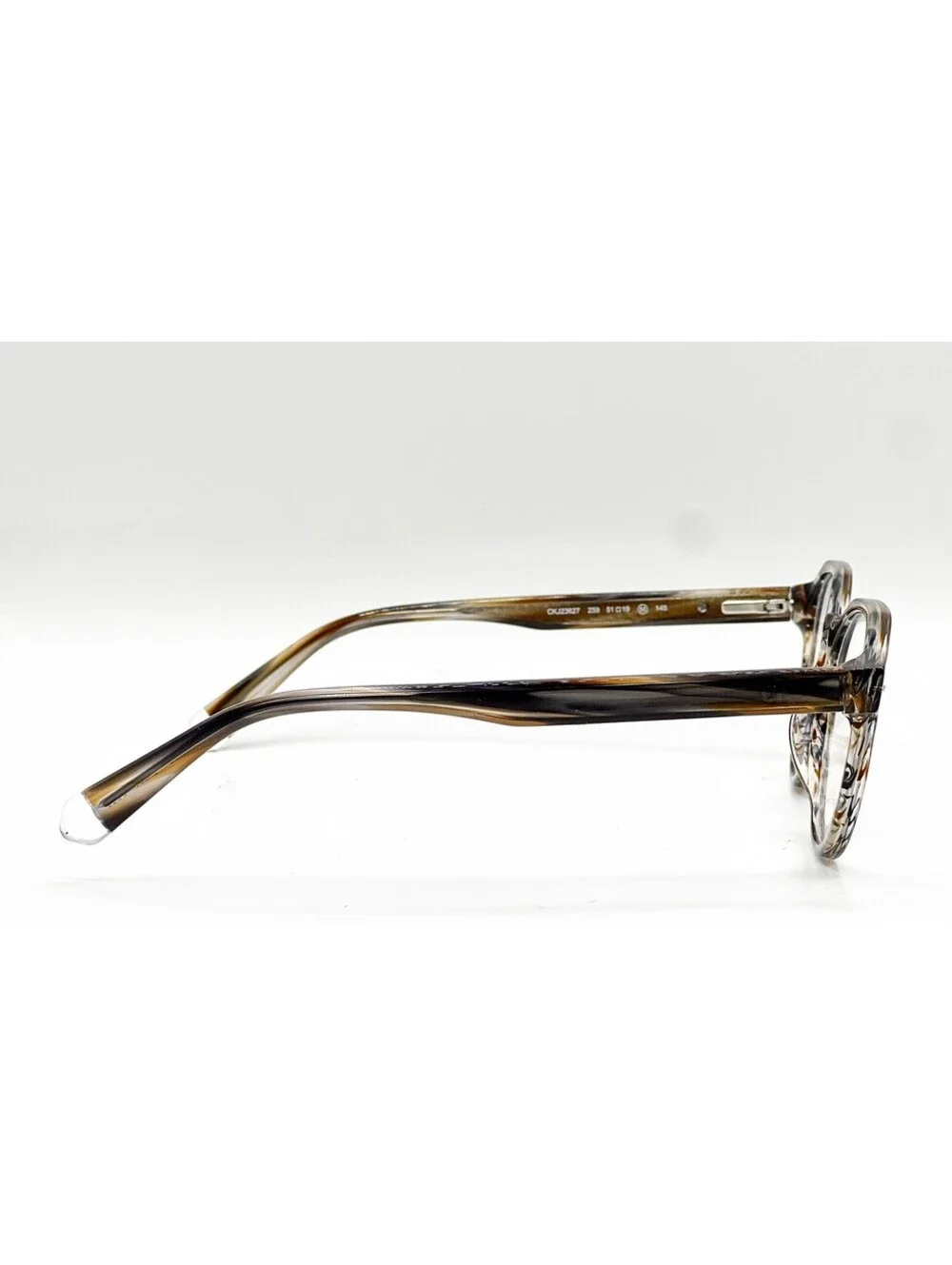 Calvin Klein Jeans Ckj23627 259 Brown Round Authentic Eyeglass Frames 51-19